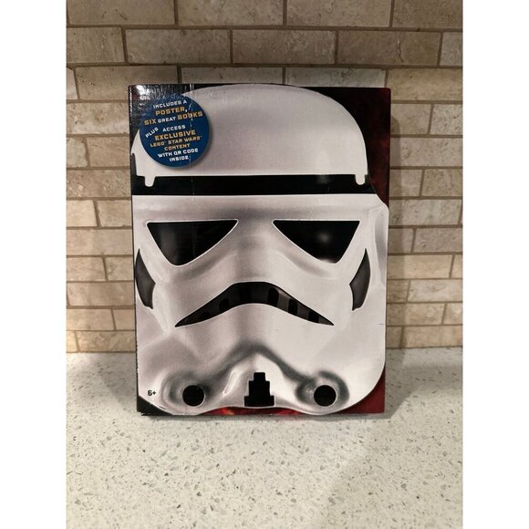 2015 LEGO STAR WARS ULTIMATE BOOK COLLECTION 6-Book Set w/ Poster & 200 Stickers - Picture 1 of 3